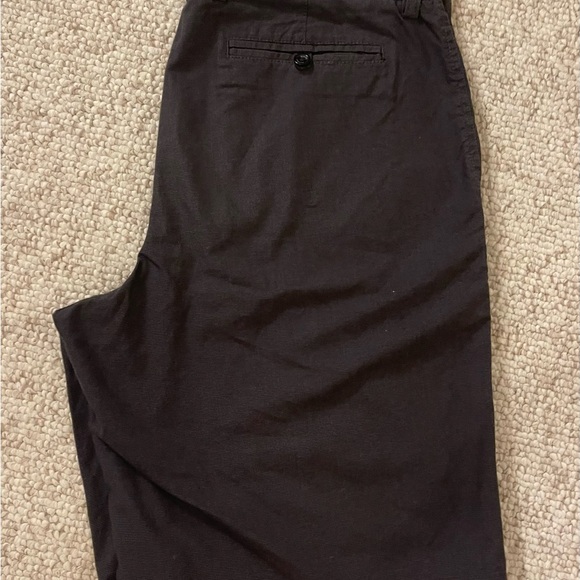 Men’s banana republic 100% cotton dark grey shorts size 35 - Picture 2 of 6